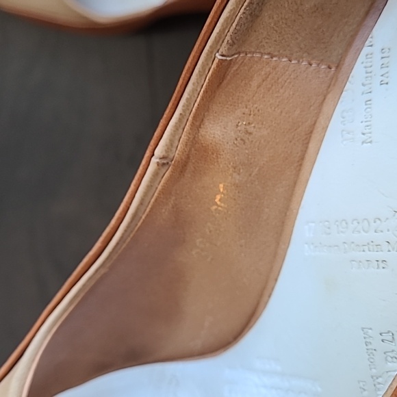EUC s.38.5 Maison Martin Margiela heels - Picture 7 of 9